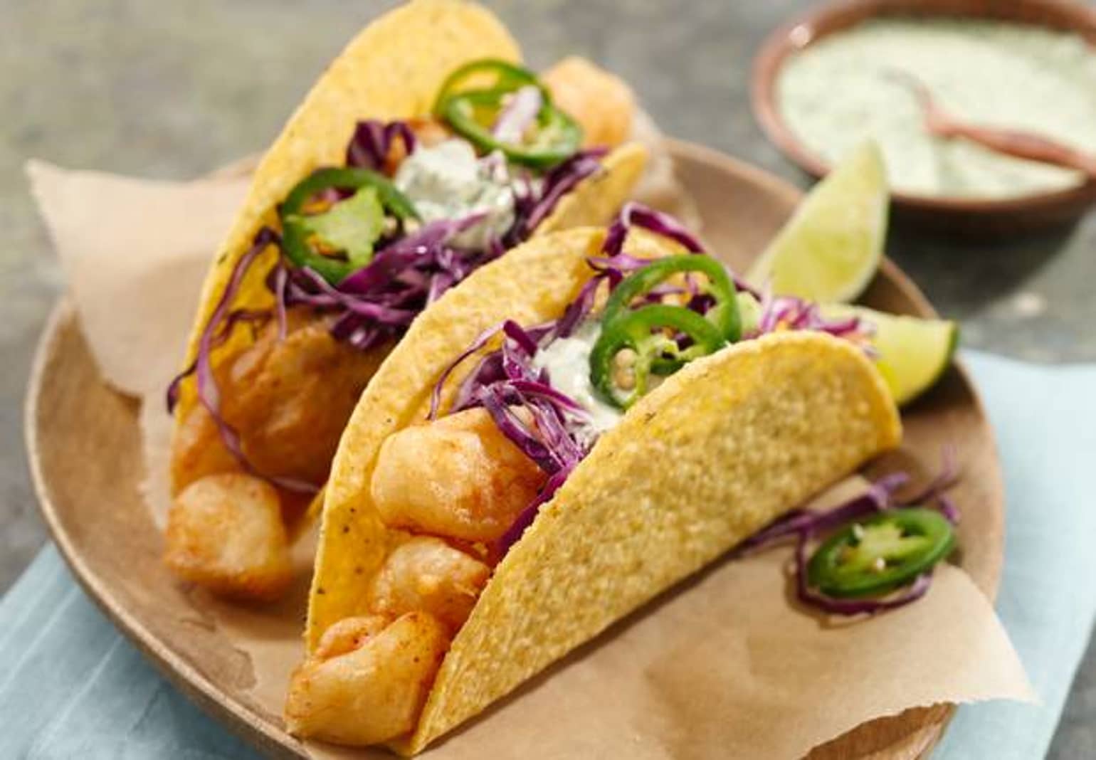 Beer Battered Fish Tacos